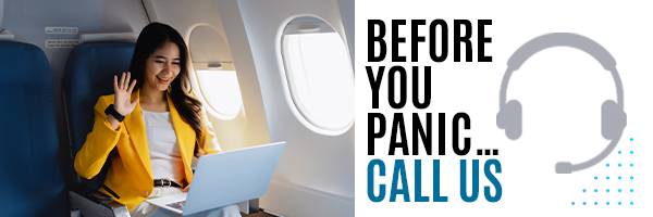 before you panic call us